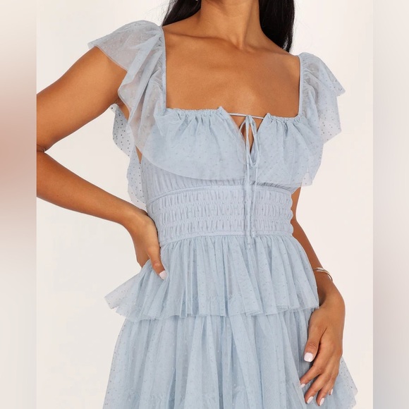 Belle Maxi Dress - Blue - Picture 6 of 7